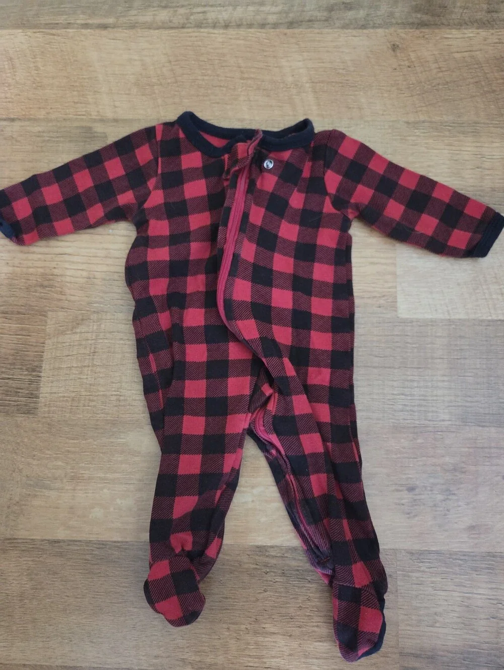 The Peanutshell Buffalo Moose Baby Sleepers for Boys or Girls Set of 3